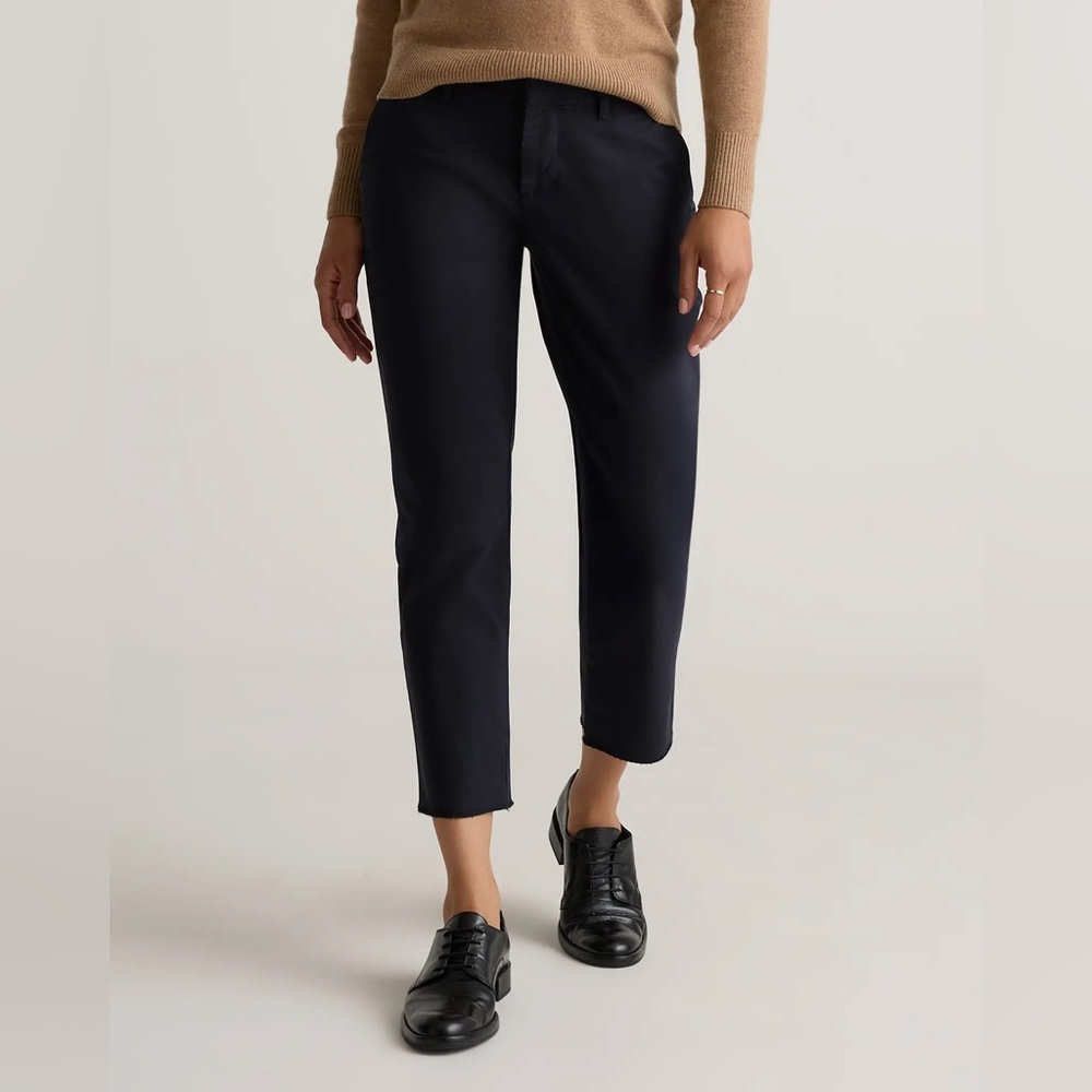 NEW!!! Quince Organic Stretch Cotton Chino Pants - Picture 4 of 12